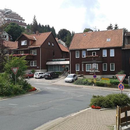 Hotel Pension Am Kurmittelhaus Бад-Грунд Экстерьер фото